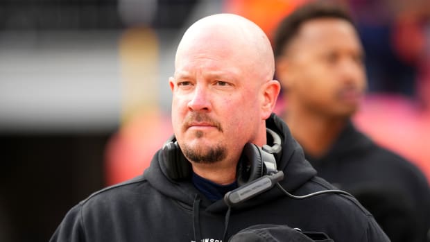 Former Broncos head coach Nathaniel Hackett